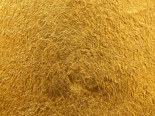 Gold Foil With Medium Metal Texture. Shiny Matt, Glossy Surface. Text, Logo, Design Luxury Element.