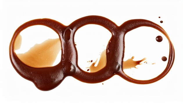 coffee chocolate liquid stains isolated on a white background royalty high quality free stock image of coffee tea stains spill round coffee stain isolated cafe splash fleck drink slu