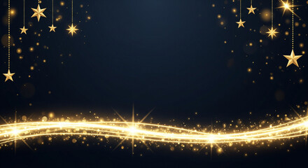 Elegant starry background