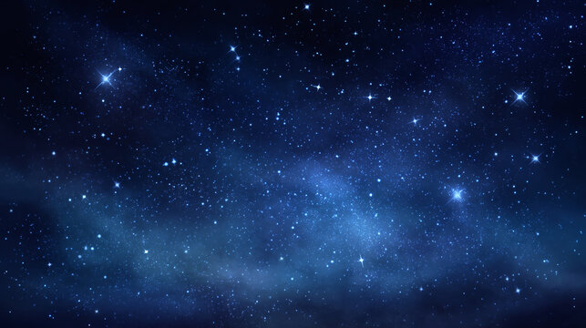 A mesmerizing night sky filled with countless stars, creating a stunning cosmic vista