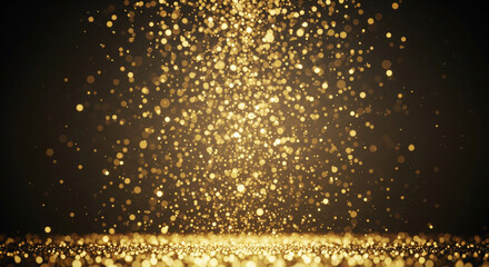 Glittering bokeh effect