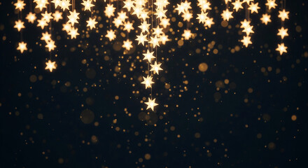Glowing star decorations