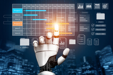 AI automating project tracking, scheduling, and performance visualization to improve workflow efficiency and collaboration in real time Parse