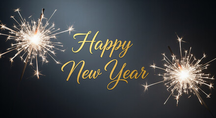 Happy new year celebration