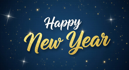 Happy new year celebration