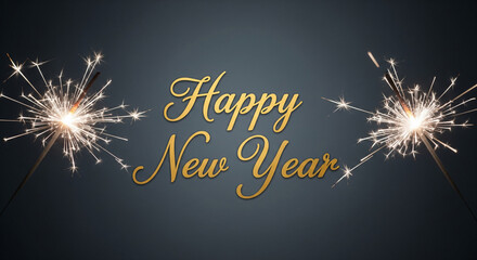 Happy new year celebration