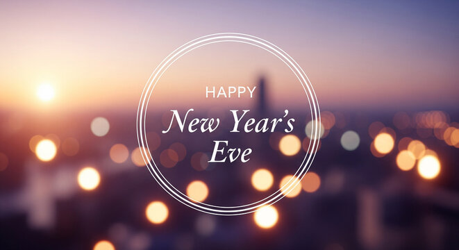 New years eve celebration design