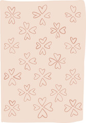 A cute and easy-to-create background (doodle style) in pastel colors. Perfect for creating birthday, Valentine's Day, and anniversary cards.