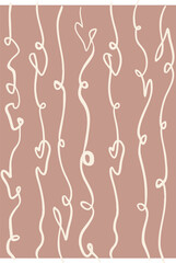 A cute and easy-to-create background (doodle style) in pastel colors. Perfect for creating birthday, Valentine's Day, and anniversary cards.