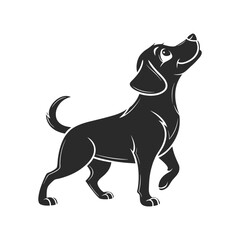 Free Peak Dog Illustration Logo