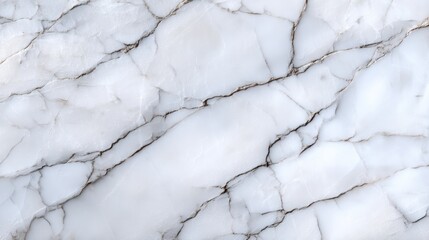 White marble texture with natural black and grey veins. Luxurious stone surface for elegant interior designs and kitchen countertop.