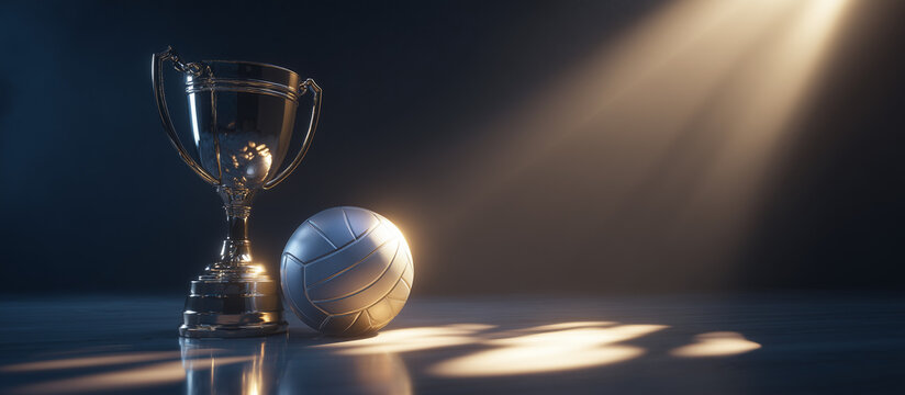 volleyball trophy - Powered by Adobe