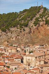 Obraz premium Fortified picturesque medieval historic town of Daroca, Zaragoza. Aragon, Spain