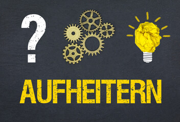 Obraz premium aufheitern 