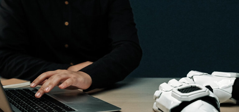 AI-backed insights enable a business consultant to refine marketing objectives, optimize planning, and generate data-centric solutions in a professional setting. Noogenesis AI