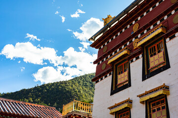 Dongzhulin Monastery, Deqin County, China.