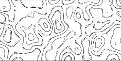 Dynamic black and white abstract contour lines creating an organic, flowing pattern with a sense of movement and depth for backgrounds