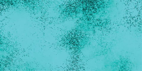 Abstract textured background with scattered dark speckles on a vibrant teal and aqua watercolor wash effect, offering a dynamic and artistic backdrop for design projects and digital art applications