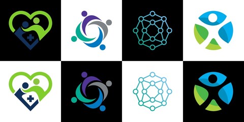 Set of Medical and Healthcare web icons in line style. Medicine, check up, pharmacy, scientific discovery, collection. Vector illustration.