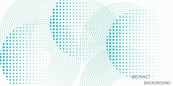 Transparent Vector Gradient Blue Color Halftone Background Staggered Dots Pattern modern dotted Futuristic generic graphic Minimal light blue green with halftone vector background