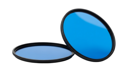 Stunning blue camera lens filters enhance photography