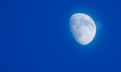 moon in the night sky