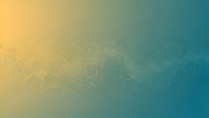 Fototapeta premium Abstract Gradient Background with Textured Overlay in Blue and Yellow Tones