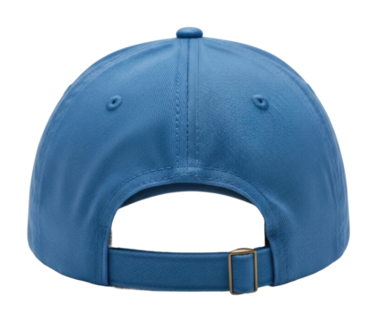 Stylish blue cap design fashion industry product isolated on transparent background