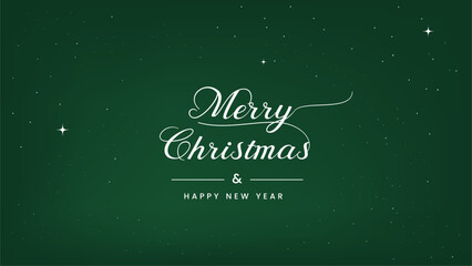 Merry Christmas Background. Happy New Year and Merry Christmas Poster Vector.