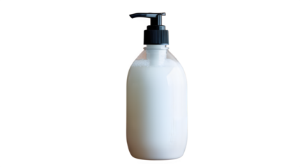 Liquid Hand Wash and white Bottle Isolated PNG