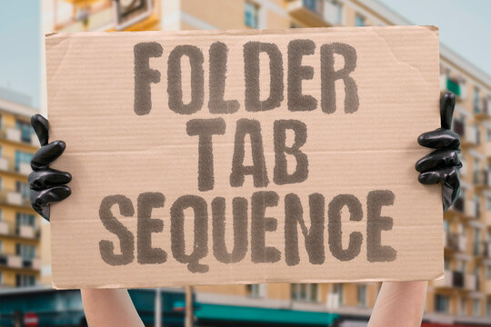 "Folder Tab Sequence" Filing systems demand predetermined arrangement patterns for labels always. FILE. ORGANIZE. LABEL. ORDER. SORT.