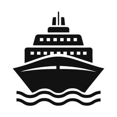 ship silhouette vector