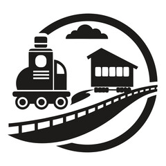 train vector icon