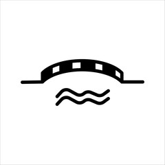bridge icon black