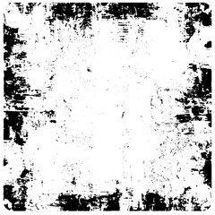 Abstract messy monochrome grunge backdrop