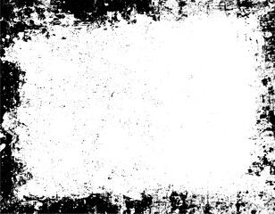 Black splattered rough vintage surface