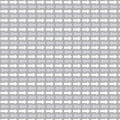 Repeating Arrow Pattern on Gray Background