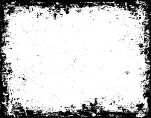 Grunge distressed black and white texture background