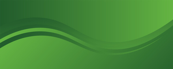 Abstract green wavy background. Vector EPS 10