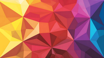 Abstract geometric background with colorful polygonal shapes design illustration