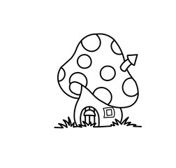 mushroom style house 