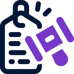 online auction duotone icon. Sleek and modern vector icon for websites, mobile apps, marketing materials, and corporate design. Fully scalable and ready to use.