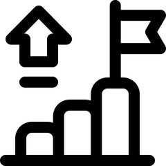 dashboard line icon. Clean and minimalist vector icon for websites, mobile apps, presentations, and logos. Fully scalable and customizable for any project.