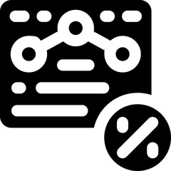 browser glyph icon. Strong and solid vector icon for websites, mobile interfaces, presentations, and visual branding. High quality and easy to edit.