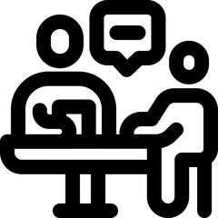 concept line icon. Clean and minimalist vector icon for websites, mobile apps, presentations, and logos. Fully scalable and customizable for any project.