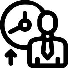 confidential line icon. Clean and minimalist vector icon for websites, mobile apps, presentations, and logos. Fully scalable and customizable for any project.