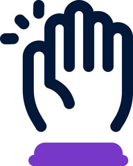 online service duotone icon. Sleek and modern vector icon for websites, mobile apps, marketing materials, and corporate design. Fully scalable and ready to use.