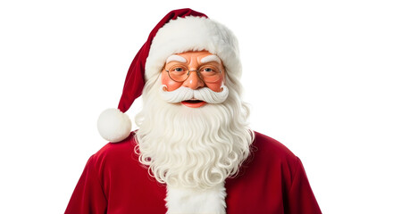 Santa Claus portrait brings holiday cheer and festive spirit to your Christmas projects instantly now