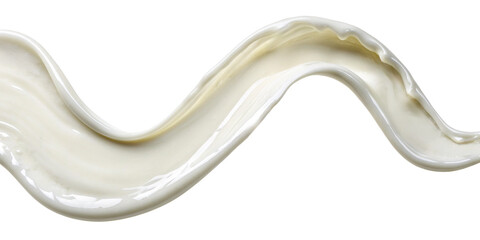 Isolated fresh milk splash with healthy liquid forming a wave. Isolated background. perfect for...