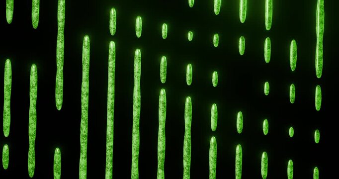 Liquid Metal Matrix &ndash; Abstract Futuristic Cells Loop